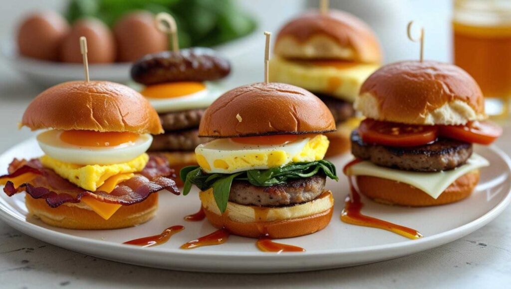 Breakfast sliders