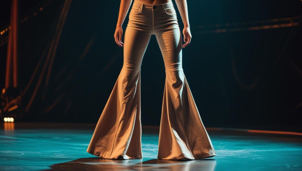 Rock Floor-Length Flared Pants